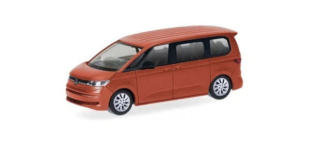 Herpa 431156 - 1:87 Volkswagen (VW) Multivan,Energetic Arancio Metallico - Nuovo - Immagine 1 di 1