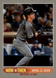 Topps Heritage #NT-4 2019 Zack Greinke Arizona Diamondbacks ahora y entonces - Imagen 1 de 2