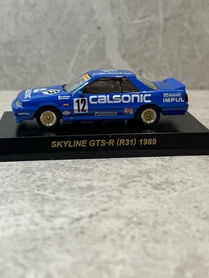 Nissan Calsonic Skyline GTS-R R31 1989 Kyosho 1/64 sin caja Foto 1 de 4