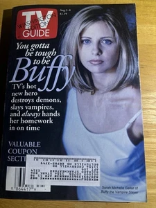 Tv Guide Digest Sarah Michelle Gellar August 2-8, 1997 - DC Edition - Picture 1 of 3
