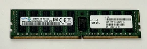 Cisco UCS-MR-1X162RU 16Gb PC4-17000 DDR4-2133 288-Pin DIMM ECC CL15 Memory - Picture 1 of 10