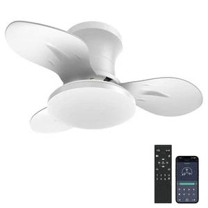 22inch Ceiling Fans with Lights, 6-Speed Reversible DC Motor, Dimmable LED Li... - Picture 1 of 9