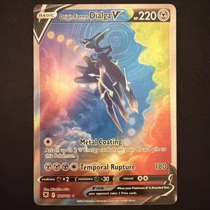 Origin Forme Dialga V (Alternate Full Art) 177/189 Swsh10: Astral Radiance Holo - Picture 1 of 2