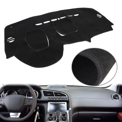 Dash Mat Dashboard Cover Dashmat LHD for Peugeot 3008 2013-2015 w/HUD - Image 1 of 4