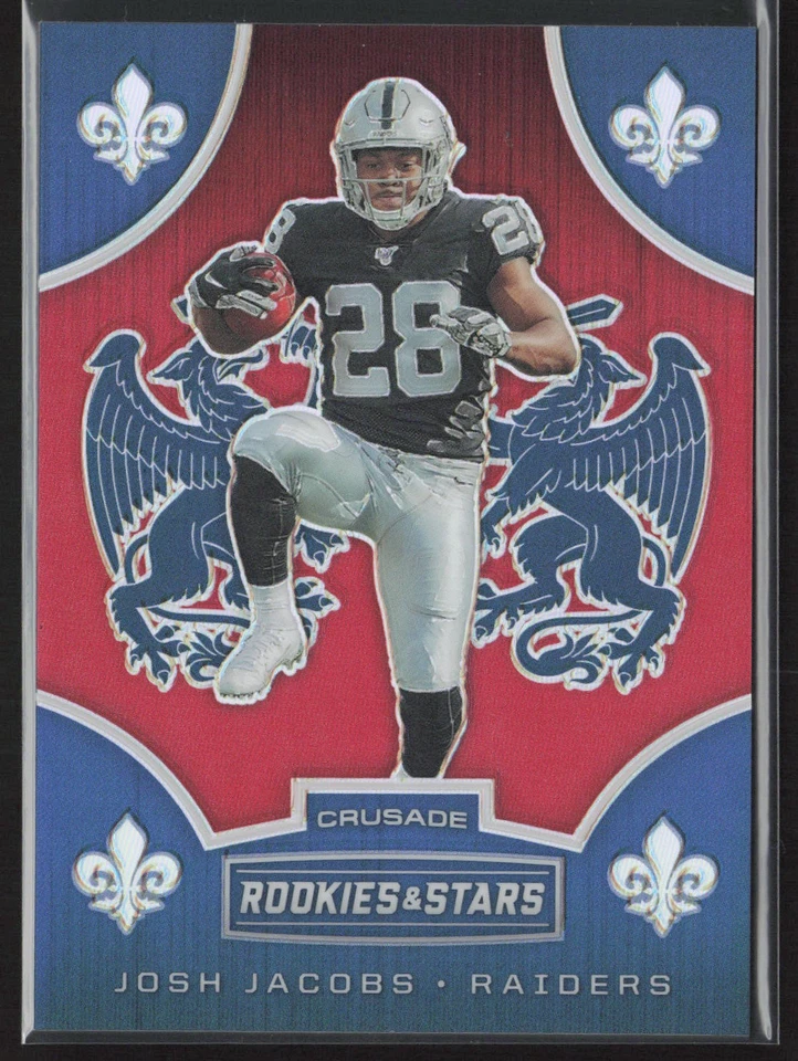 2019 Panini Rookies & Stars #CS-JJ Josh Jacobs Crusade Red #/75 - Image 1 of 2