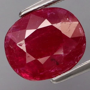 2.34Ct.Precious Gem Natural Top Red Pink UNHEATED Ruby Gemstone Winza,Tanzania - Picture 1 of 4