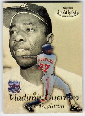 1999 Topps Gold Label #RA4 Vladimir Guerrero BASEBALL Montreal Expos - Image 1 of 2
