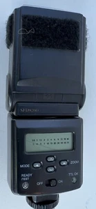 Bower SFD9260 Digital Autofocus Flash Power Zoom TTL for Olympus Panasonic - Picture 1 of 8