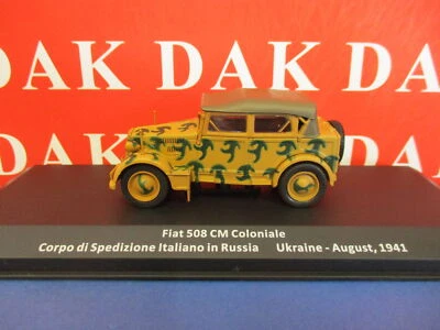 Die cast 1/43 Modellino Auto Fiat 508 CM Coloniale CSIR Ucraina 1941 - Immagine 1 di 4