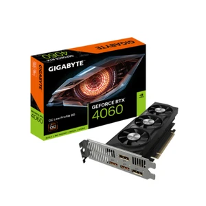 Gigabyte GeForce RTX 4060 OC Low Profile video card GDDR6 8GB GV-N4060OC-8GL - Picture 1 of 5