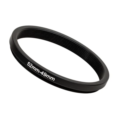 52mm to 49mm Stepping Step Down Filter Ring Adapter 52mm-49mm  - Image 1 of 2