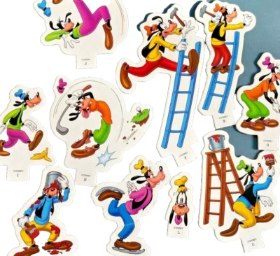 Gettin' Goofy запасные части для игры - 10 стоячих предметов игровой доски Goofy - Изображение 1 из 4