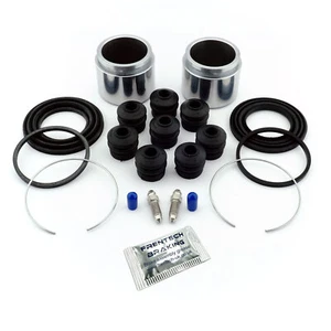 2x Front Caliper Repair Kits & Pistons For Toyota Celica AT160 AT180 (1985-1993) - Picture 1 of 6