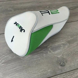 JAXX R2 Driver Headcover Head Cover Golf White Green S122-32 - Picture 1 of 2