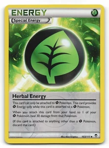 Pokémon Card - HERBAL ENERGY  - 103/111 - Furious Fists - Uncommon  !!! - Picture 1 of 2