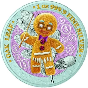 Germania 2019 5 marcos - Bejeweled Gingerbread - Director - moneda de plata de 1 oz - Imagen 1 de 5