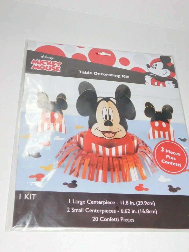 Mickey Mouse Birthday Party Table Decorations Photo Booth - Image 1 of 2