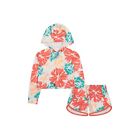 Girls Reebok Fleece Comfortable Stylish Floral TD Set Sizes Age from 4 to 12 Yrs