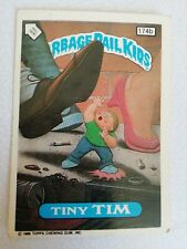 GARBAGE PAIL KIDS - TINY TIM - 174b - 1986 5th Series Crados 