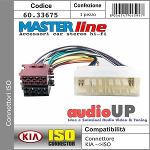 CONNETTORE RADIO DA ORIGINALE A ISO ALTOPARLANTI + ALIMENTAZIONE KIA RIO 2017-> - Foto 1 di 2