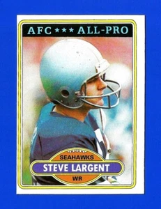 1980 Topps Football #450 Steve Largent NRMINT HOF SEATTLE SEAHAWKS (SB1) - Bild 1 von 1