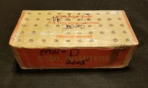 2005 D Minnesota Quarters ☆ full $500 box ☆ 50 OBW rolls ☆ never opened - Picture 1 of 4