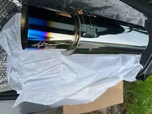 HKS Muffler Cannon 2.5” Inlet To 4” Outlet - Picture 1 of 3