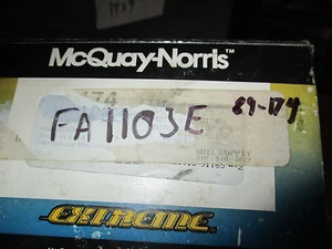 MCQUAY NORRIS FA1103E Suspension Ball Joint Front Lower 89-174 - Imagen 1 de 2