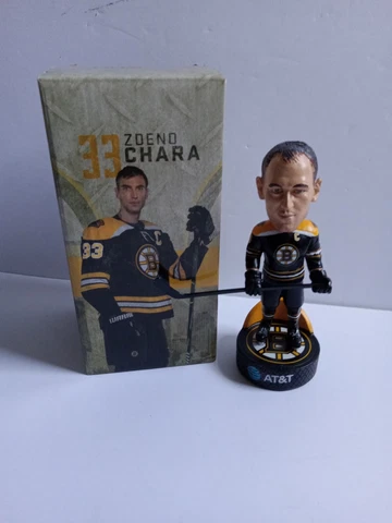 Zdeno Chara Bobblehead Boston Bruins #33 AT&T Giveaway COMPLETE IN BOX Cover