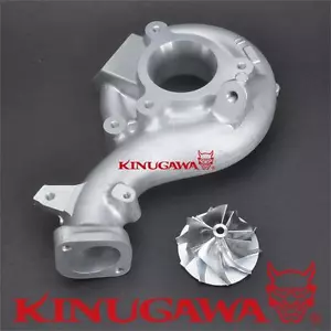 Kinugawa MHI 4B11 EVO X / 10 Upgrade Turbo Compressor Housing + Billet Wheel 20G - Picture 1 of 1