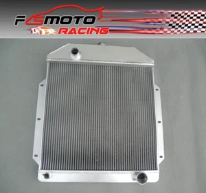 3Row Aluminum Radiator For Ford Cars V8 Engine 1949-1953 1950 1951 1952 MT - Foto 1 di 6