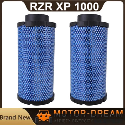 2 Air Filter For POLARIS RZR XP 1000 XP 4 1000 2014-2022 1240957 1241084 1240822 - Image 1 of 4