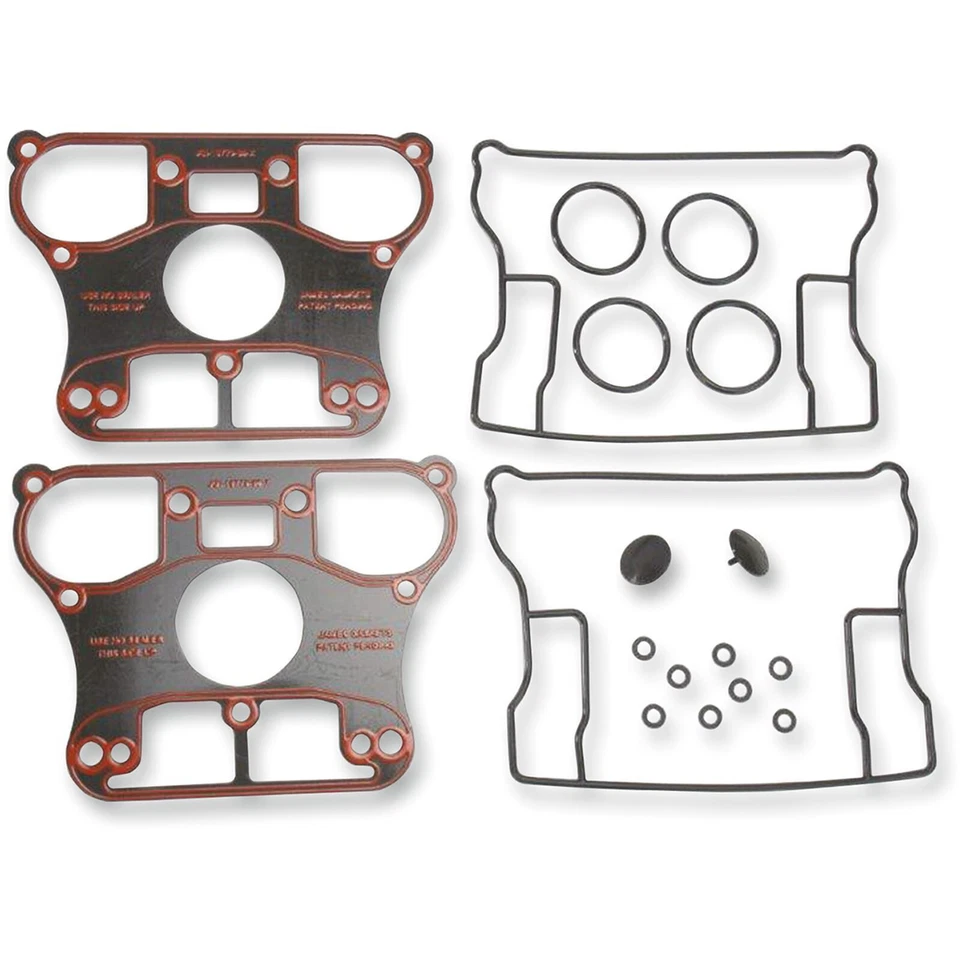 ROCKER COVER GASKET KIT FOR S&S BILLET EVOLUTION HARLEY SOFTAIL DYNA FXR TOURING - Image 1 of 1