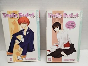 Tokyopop Fruits Basket Volumes 3 & 13 Shojo Manga - Picture 1 of 9