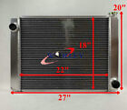 3 Row Universal Crossflow 22" Core Aluminum Radiator for Chevy Config Manual MT