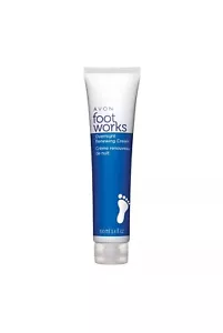 Avon FOOT WORKS OVERNIGHT RENEWING CREAMS ~ Fresh Stock SEALED Tube. - Picture 1 of 2