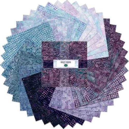 Essentials Jewels de Wilmington - Batiks violeta aplastamiento joyas/pastel de 10 quilates Foto 1 de 1