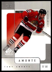 2000-01 SP Game Used Tony Amonte #11
