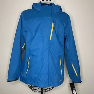 Cabelas Neptune Blue Grand Teton 3 in 1 Hooded Parka Coat Women’s Sz L MSRP $249 - Picture 1 of 12