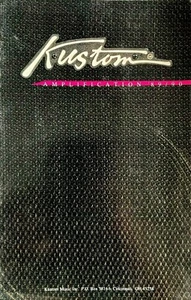 Original 1989 / 1990 Kustom Amps 5.5"x8.5" Color Catalog NEW OLD STOCK! - Picture 1 of 1
