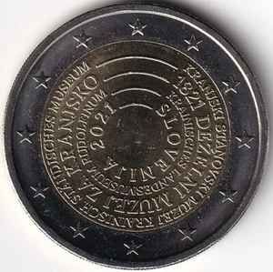2 Euro Gedenkmünze Slowenien - 2021 - "200 Jahre Regionalmuseum Kranj" - Bild 1 von 2
