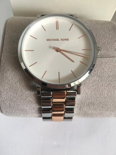 Michael Kors Ladies Jaryn Two tone Stainless Steel 40mm Bracelet Watch Mk7081