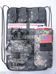 Lote de 4 bolsas de mantenimiento militares Molle ACU MVP ATV sin cantina - Imagen 1 de 12