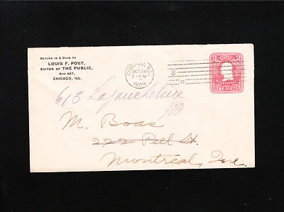 NEWSPAPER Louis F. Post Editor THE PUBLIC Chicago 1903 PSE Cover  M. Boas  ¤ - Image 1 of 2