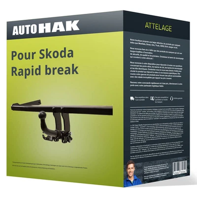 Attelage pour Skoda Rapid break 07.2015 - 12.2019 Amovible Auto Hak TOP - Photo 1/3