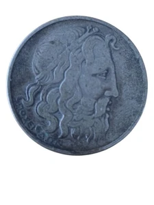20 Drachmen 1930 Silber Griechische Münze Gott Neptun  - Bild 1 von 3