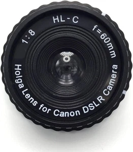 Holga Objektiv 60 mm f/8 für Canon DSLR (schwarz) - Bild 1 von 3
