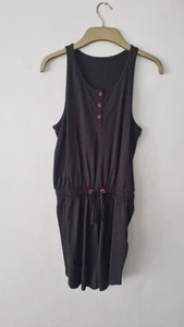 Girl's George Black Playsuit - Size 13-14 - Picture 1 of 3