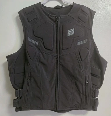 速度和力量临界质量装甲摩托车背心 3XL XXXL — 第 1/4 张图片