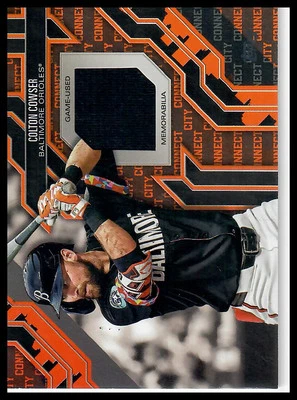 2025 Topps #CC-CC Colton Cowser City Connect Swatch Relics Orioles - Image 1 of 2